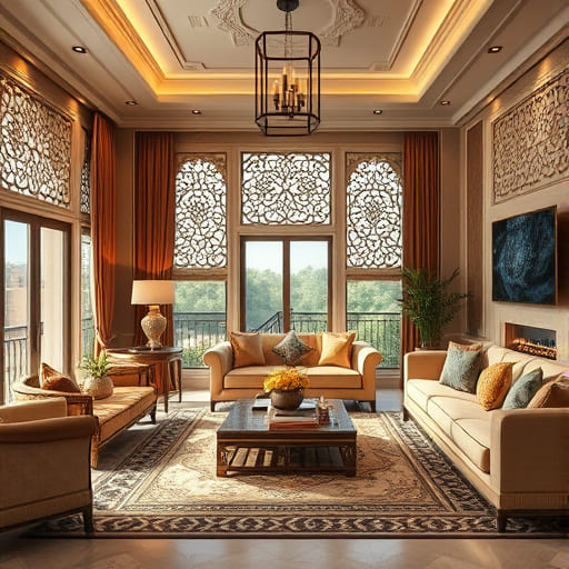 Luxury interior design by Rangwaar Atelier